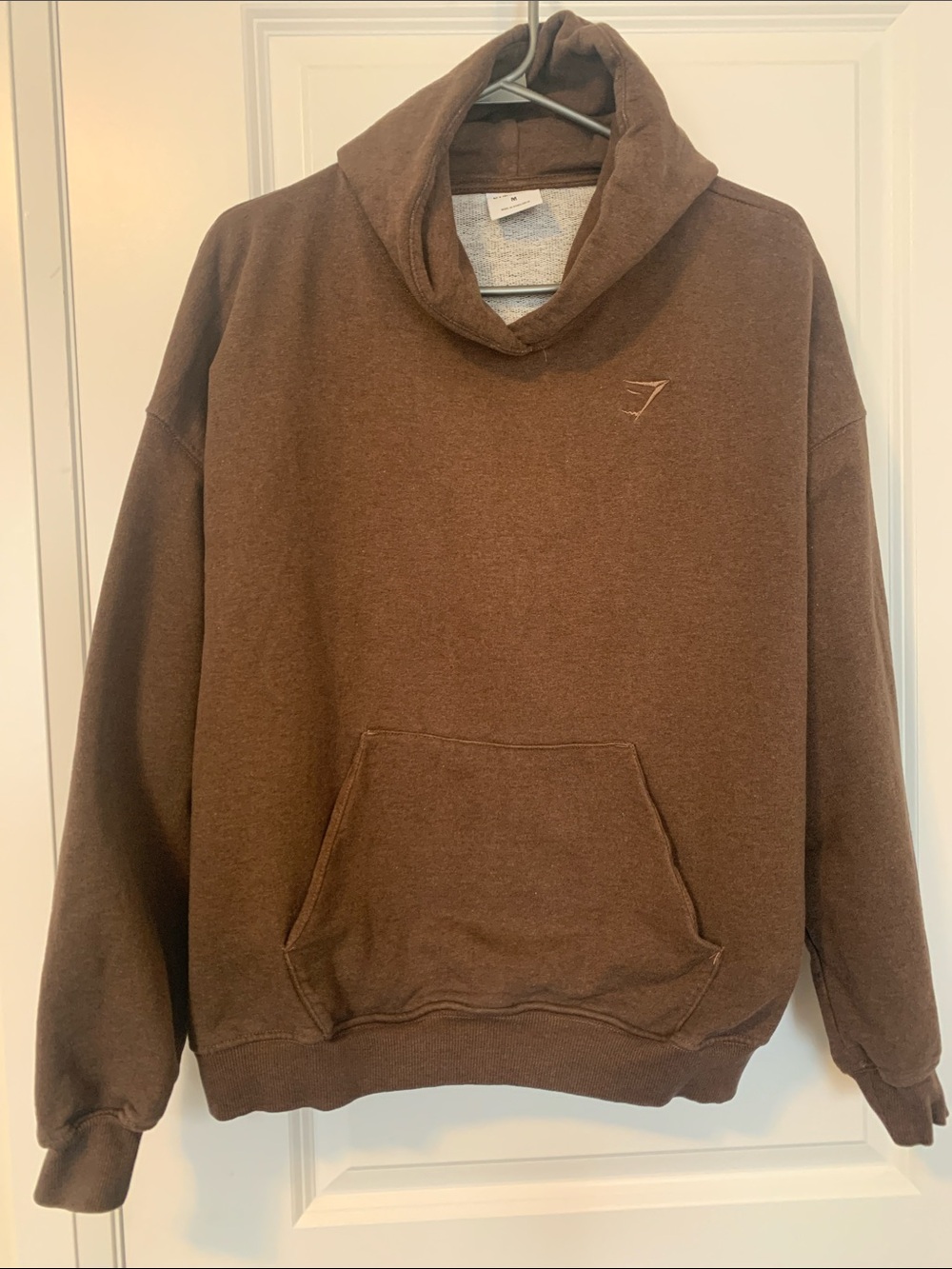 Gymshark Brown Pullover Hoodie Sweatshirt